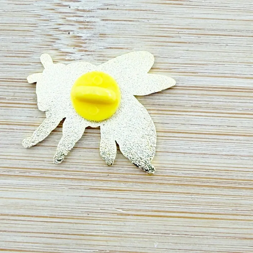 Honey Bee Enamel Pin Insect Nature Garden Pollinator Wildlife Lapel Pin